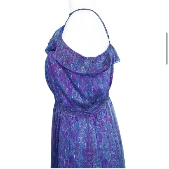 EXPRESS CHIFFON MAXI DRESS - Picture 5 of 14